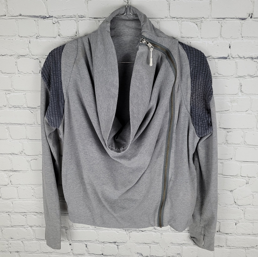LULULEMON | Sway cowl neck moto style jacket